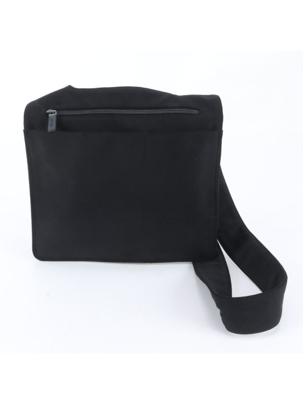 Miu Miu Archives Nylon Shoulder Bag Crossbody Messenger Black